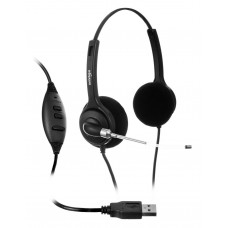 HD810 - FONE DE OUVIDO CYGNUS VOICE USB BIAURICULAR