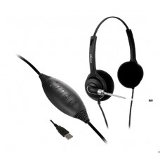 HD810 PLUS - FONE DE OUVIDO CYGNUS VOICE USB PLUS BIAURICULAR