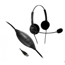 HD820 PLUS - FONE DE OUVIDO CYGNUS FLEX USB PLUS BIAURICULAR